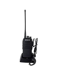 Retevis RT1 Radio de 2 vías VHF de alta potencia 3000mAh 16CH Escaneo VOX 1750Hz Tono Walkie Talkies Transceptor de mano Radio para aficionados con auricular y auricular (1 paquete)