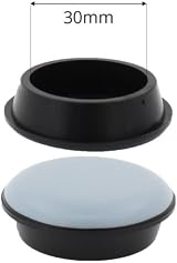 Lifeswonderful 4x EasyMove PTFE Teflon Glider Cups 30mm, Furniture Castors view 2