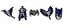 AVIRGO 8 pcs Shoe Charms Set # 17-1