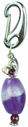 Dog Collar Charm Jewelry, Amethyst Gemstone Handcrafted