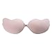 HDE Strapless Invisible Push-up Bra Self Adhesive Silicone Backless Reusable Breast Pad Nude Large - Fits 32DD/34D/36C/38B