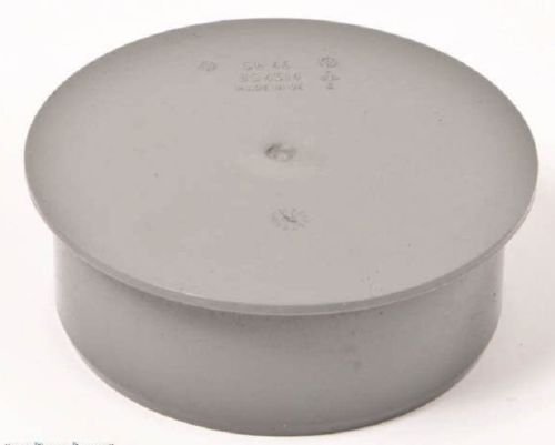 Waste Pipe 32 mm Cap/Stop End - Push-Fit/Compression - Grey