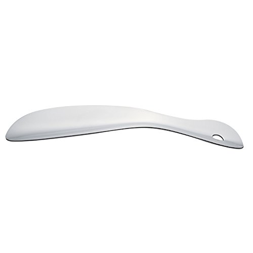Metal Shoe Horn, PEMOTech 7.5 Inch Shoehorn, Stainless Steel Shoe Horn, Travel Shoe Helper for Women, Men - No Rough Edge to Damage Your Feet & Shoes