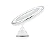 Wireless Touch Activated LED Lighted Makeup Mirror with 7x Magnification. BONUS: Padded, Elegant Travel Bag