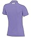 adidas Golf Women's Essentials Short Sleeve Solid Polo Shirt, Light Flash Purple, Small