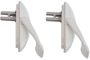 ACME window hardware Multi Point Locking Handle, Short Fork Length, Replacement for Casement and Awning Window Parts, 2 pcs P