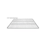VICTORY White Epoxy-Coated Shelf 25" D x 23 1/2" W