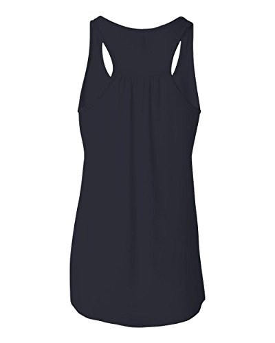 Bella 8800 Ladies Flowy Racerback Tank - Midnight, Large