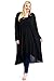 12 Ami Plus Size Basic Knit Solid Long Sleeve Maxi Cardigan - Made in USA