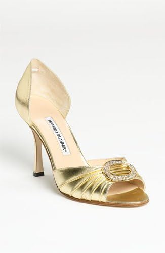 manolo blahnik sedaraby silver