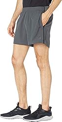 adidas Men's Own The Run Shorts, Grey/Black, Large