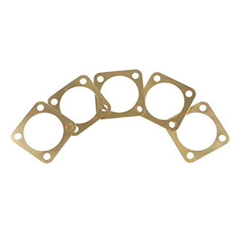 Supermotorparts 5x Cylinder Head Gasket Brass 66cc 80cc 2- Stroke Engine Motorized BiCYCLE