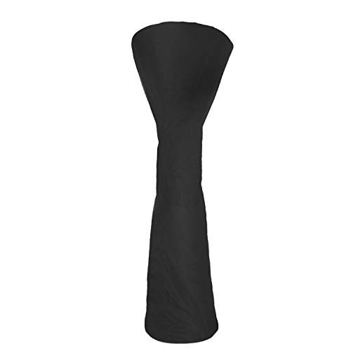 Bathonly Dust-Proof Cover Stand Up Patio Heater Cover, Outdoor Patio Heater Cover,Zipper Design - Black... - Thumbnail 2