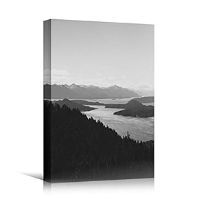 signwin Canvas Wall Art Expressive Landscape Chic Dramatic...