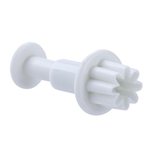 Hunzed Cake Mould, 4Pcs { Flower Plunger Cookie Cutter Mold } { Biscuit DIY Baking Cake Decorating } Kitchen Baking Tool