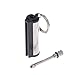 Misright Creative Lighter Shape Metal Key Chain Permanent Match Striker