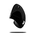 Adesso iMouse E10 - Vertical Ergonomic Optical 6-Button 2.4 GHz RF Wireless Mouse - Right Hand Orientation, Black