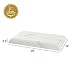 LOFE Stomach Sleeper Pillow - Ultra Slim Pillow for Stomach Sleeping, Thin Memory Foam Pillow for Back Sleepers with Removable Gel, Flat Foam Pillow for Neck Support