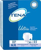 Sca Personal Care Inc Sq67802 Tena Stretch Ultra Brief Medium 33