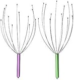 Top McKinley Hand Held Scalp Head Massager - Pack of Two (Colors Random)
