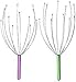 Top McKinley Hand Held Scalp Head Massager - Pack of Two (Colors Random)