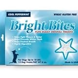 Bright Bites Daily Dental Cool Peppermint Flavor Small Dog Treats
