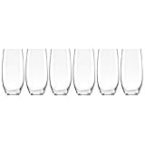 Lenox Tuscany Classics Large Tumbler Set, Buy 4 Get 6, 6 Count (Pack of 1), Clear