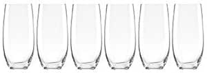 Lenox Tuscany Classics Large Tumbler Set, Buy 4 Get 6, 6 Count (Pack of 1), Clear
