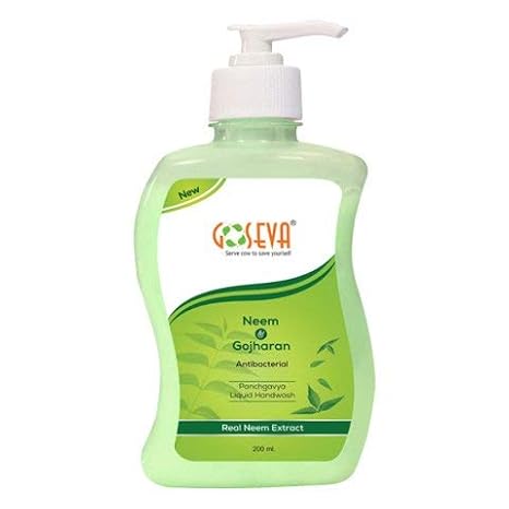 Goseva Hand Wash Liquid - 200 ml (Pack of 9)