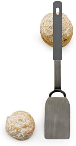 18/8 Stainless Steel Thin Mini Flexible Spatula Lifter Cookies Brownies