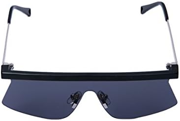 Black Futuristic Ski Shield Retro 80s style Sunglasses Mens Ladies Fashion Retro 80s Vintage Style Gaga