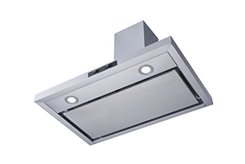 Winflo 30" Convertible Stainless Steel Wall Mount Range Hood with Aluminum Mesh Filter and Stainless Steel Panel with Carbon/Charcoal Filters
