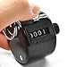 Bluecell Black Color Handheld Tally Counter 4 Digit Display for Lap/Sport/Coach/School/Event by Generic