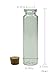 Shxstore 20ml Small Mini Glass Bottles Sample Jars with Cork Stoppers for Art Crafts 0.86 inch Diameter x 3.1 inches Tall, Pack of 20