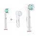 Lanveda Replacement Brush Heads, Compatible with Oral B Electric Toothbrush, Fits Pro 500 1000 1500 3000 5000 7000 Series Models Handle, 8 Count
