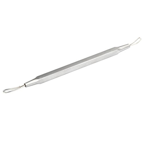 Putars 6PCS Portable Multifunction Stainless Steel Blackhead Facial Acne Spot Pimple Remover Extractor Tool Silver