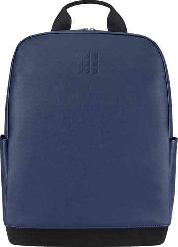 Moleskine Backpack, Classic Collection, Backpack Compatible With Computer, Laptop, Notebook, And iPad Up To 14, Dimensions 30 x 41 x 12 cm, Color Sapphire Blue