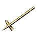 SMOOTHERPRO Solid Brass Pen for Gift School Office with Clip EDC Smooth Writing Pen Diamond (BB026)