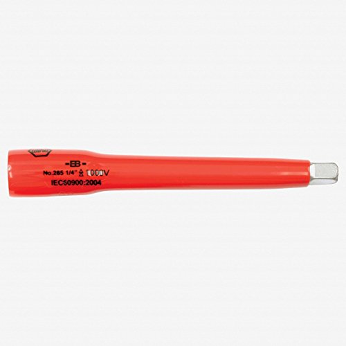 Wiha 12855 Insulated 1/4" Extension Bar, 3.9"