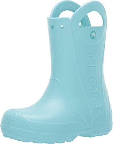 Crocs Kids' Handle It Rain Boots Grass Green, 11 Little Kid in