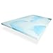 Twin XL 2 Inch Memory Foam Mattress Topper (Gel-Infused) from Capsa Sleep (Made in USA)