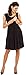 Zeta Ville - Womens Maternity Nursing A-line Dress Pockets - Sleeveless - 500c (Black, US 8, L)
