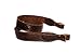 VVV-Group Total Sale!Real Leather Rifle Sling with Embossed Design for Hunting, Shooting Sport/Best Strap for Your Gun (Rich Brown)