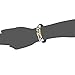 Areke Stainless Steel Braided Leather Bracelets for Men, Punk CZ Cuff Bracelet Bangle Gold 7.5-8.5 Inch Item Length 7.5 inch