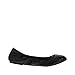 dexflex Comfort Women's Black Claire Scrunch Flat 8 M US