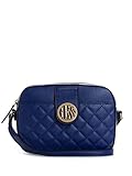 GUESS Factory Plush Quilted Camera Crossbody