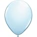 Qualatex 43712 Standard Opaque Latex Balloons, 9", White primary