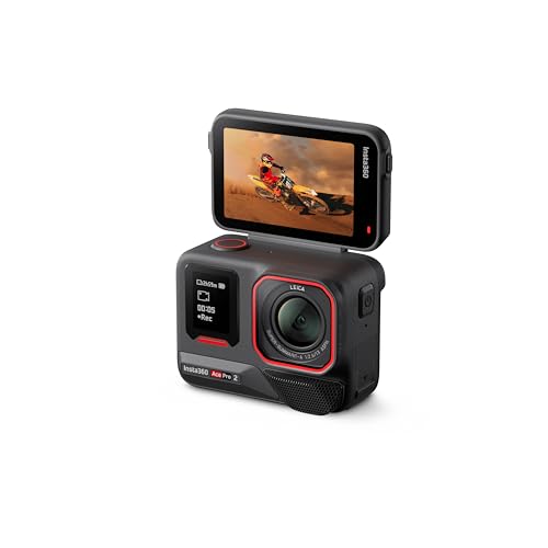 insta360 ACE PRO 2 | Action-Kamera, Co-Engineered mit Leica für außergewöhnliche Bildgebung, 8K AI-betriebene Ultra-HD-Videoaufnahme, fortschrittliche