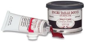 Charbonnel Etching Ink, 60ml Tube, S5, Warm Red