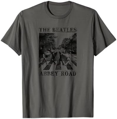 Amazon.com: The Beatles - Abbey Road Greyscale Album Cover T-Shirt